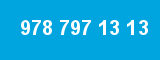 978 797 13 13 978 797 13 13